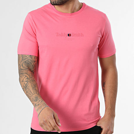 Teddy Smith - T-Shirt Jim 11017024D Pink