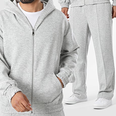 Uniplay - Ensemble De Survetement 212 215 Gris Chiné