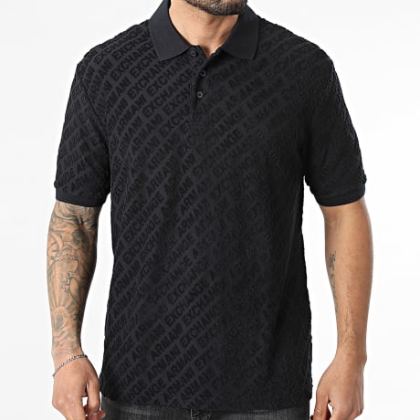 Armani Exchange - Short Sleeve Polo Shirt XM002347-AF21860 Dark Navy