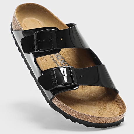 BIRKENSTOCK - Sandalen Damen Arizona BS Patent Schwarz