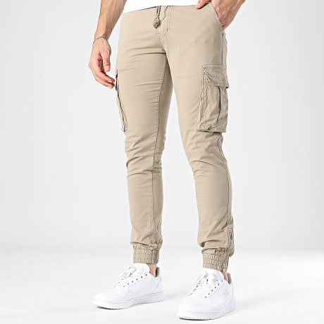 MTX - Pantalón Cargo 012 Beige Claro