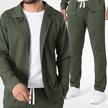 MTX - Set Hemd Langarm Und Hose 1061 Grün