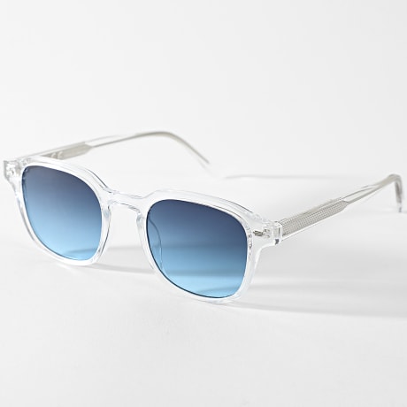 Frilivin - Occhiali Da Sole 004 Trasparente Blu Marino Dégradé