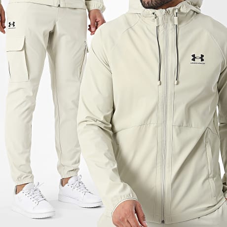 Under Armour - Ensemble De Survêtement Stretch Woven UA Vibe 6003001 1386558 Beige