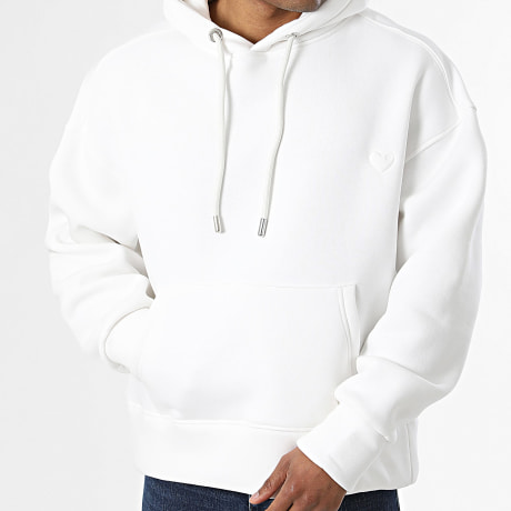 ADJ - Sweat Capuche 225 Blanc
