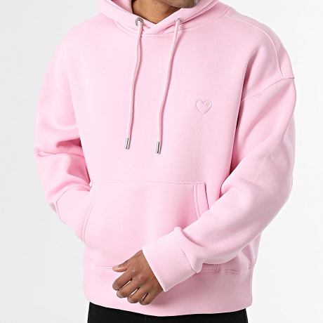 ADJ - Sweat Capuche 225 Rose