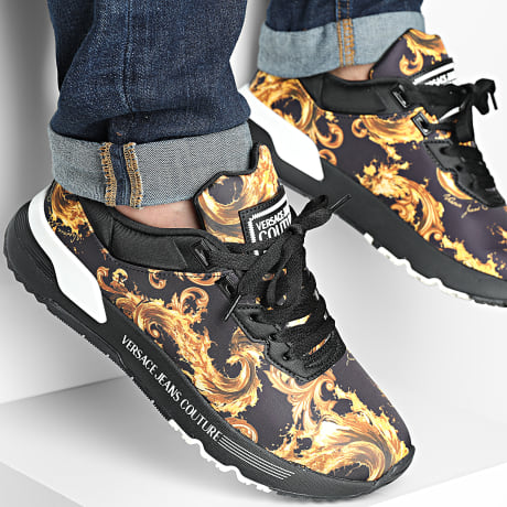 Versace Jeans Couture - Sneakers Fondo Dynamic YA3SA1-ZSE15 Black Renaissance