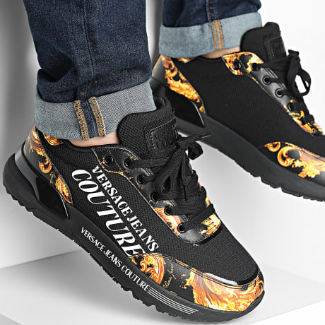 Versace Jeans Couture - Baskets Fondo Dynamic YA3SA5-ZSE14 Black Renaissance