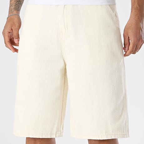Frilivin - Calção de jogging Calça jean largo 516 Bege Claro