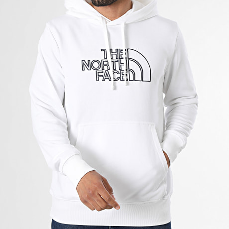 The North Face - Sweat Capuche Drew Peak Light A8C1B Blanc