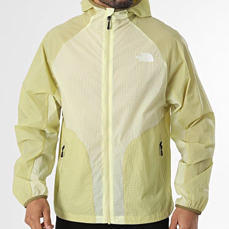 The North Face - Cortavientos A Cuadros Endless A8GE4 Verde