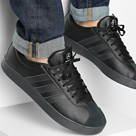 Adidas Sportswear - Baskets VL Court Mercedes KI6079 Core Black Carbon Footwear White
