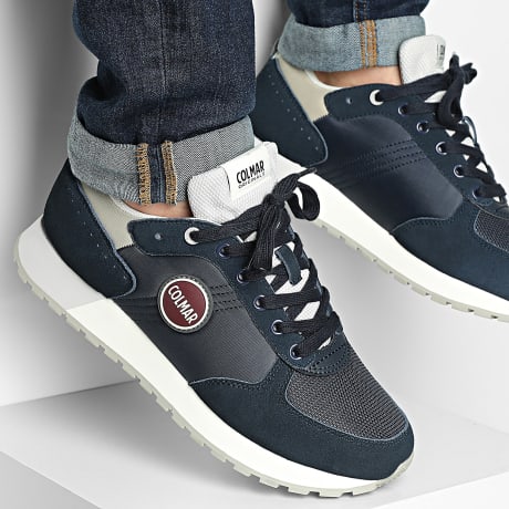 Colmar - Sneaker Travis Authentic Navy Grigio Grigio Caldo