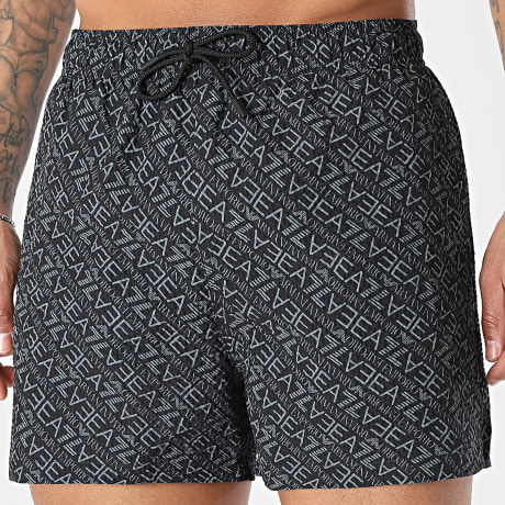 EA7 Emporio Armani - Short De Bain 7M001677-AF21249 Noir Gris Anthracite
