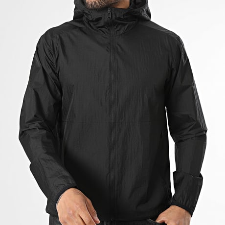 BOSS - Jass Hoodie Met Rits Airynix 50558877 Zwart