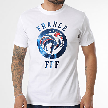 FFF - Camiseta Big Logo Foil FFF F25099C Blanca