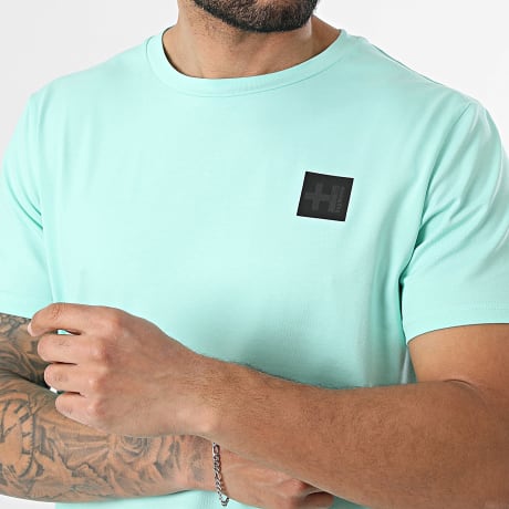 Helvetica - T-Shirt Foster 12 Turquoise