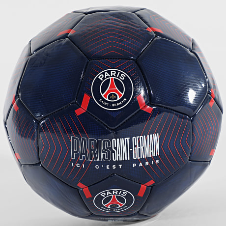 PSG - Ballon De Foot P25225 Bleu Marine Blanc Rouge