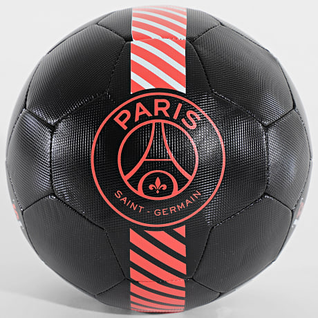 PSG - Ballon De Foot P25313 Noir Rouge Blanc