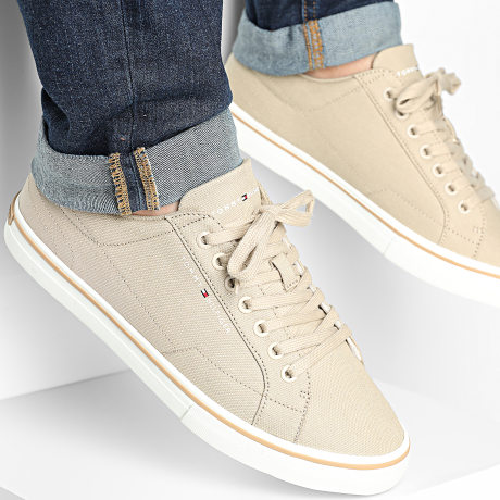 Tommy Hilfiger - Zapatillas Vulc Core Long Lace 5688 Sandalwood