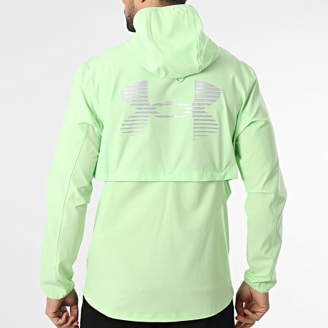 Under Armour - Zipped Hooded Jacket Velociti Pro Storm 6005897 Green