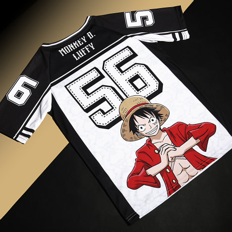 One Piece - Collector Jersey Luffy 56 Black White