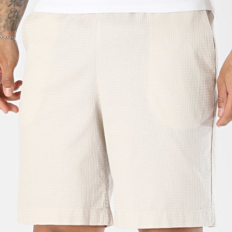JJ Rebel - Short Jogging Texturé Korso Beige