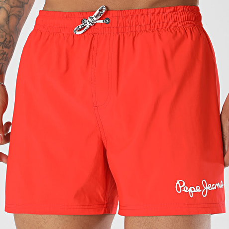 Pepe Jeans - Short De Bain Solid PMB100004 Rouge