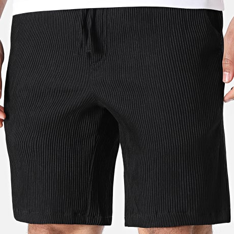Jack And Jones - Short Jogging Texturé Jaiden Harrison Noir