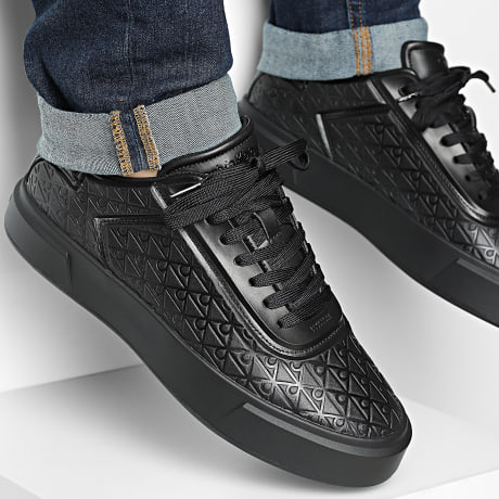 Calvin Klein - Sneakers Cupsole Oxford Lup 2132 Triple Black Mono
