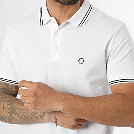 Tiffosi - Polo Maniche Corte Jeremy 10064380 Bianco
