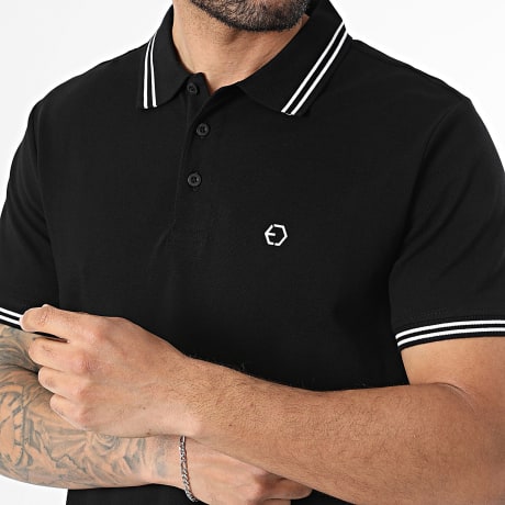 Tiffosi - Polo Maniche Corte Jeremy 10064380 Nero