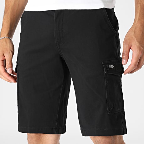 Blend - Pantalón Corto Cargo Slim Mason 20720260 Negro