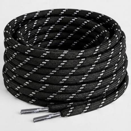 Classic Series - Round 5mm Black Laces 100cm