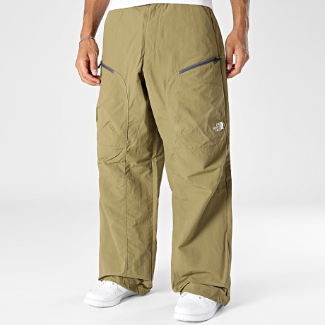 The North Face - Pantalón cargo baggy fit NSE A8G95 Verde Caqui