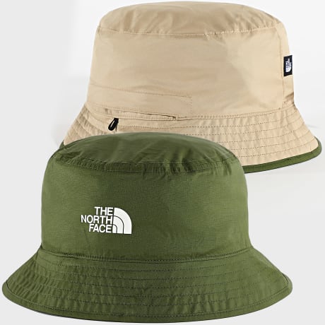 The North Face - Bob Réversible Sun Stash 0CGZ0 Beige Vert Kaki