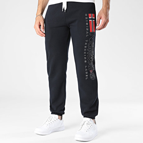 Geographical Norway - Pantalon Jogging Mogora Bleu Marine Foncé