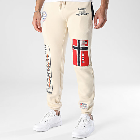Geographical Norway - Pantalon Jogging Myer Beige