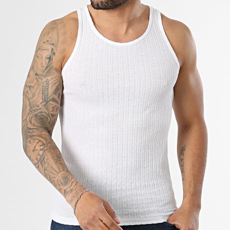Jack And Jones - Camiseta Texturizada Maine Blanco