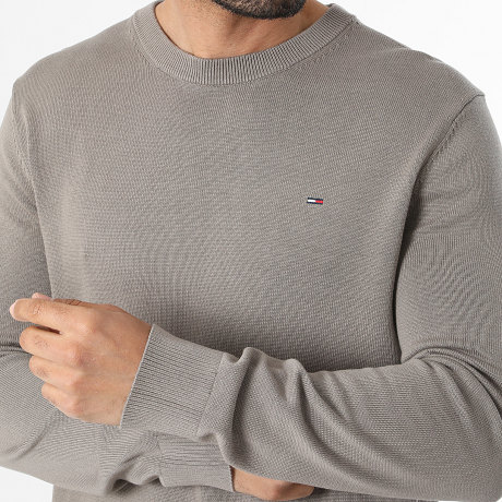 Tommy Jeans - Jersey Slim Essential 2853 Marrón