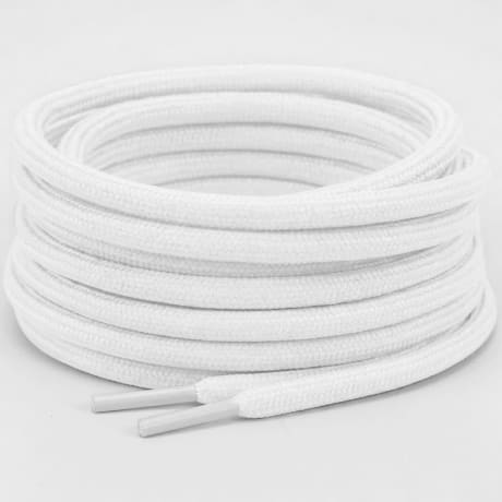 Classic Series - Round Laces 5mm White 120cm