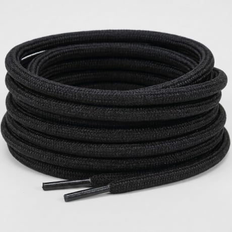 Classic Series - Round Laces 5mm Black 120cm