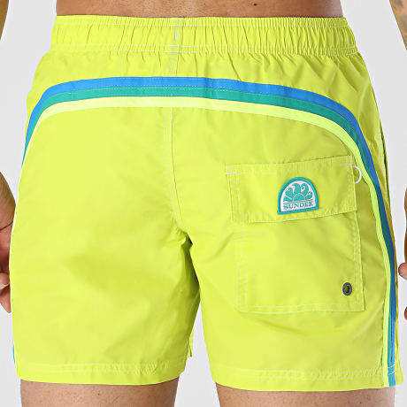 Sundek - Pantalón Corto de baño M504BDTA100 Verde Lima