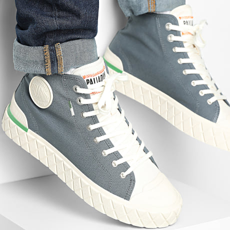 Palladium - Zapatillas Montantes Palla Ace Chukka 79142 Blue Storm