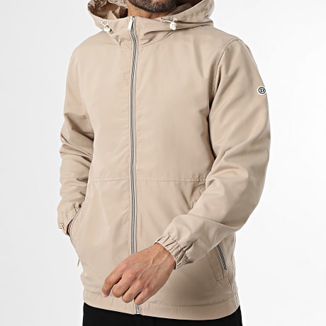Deeluxe - Casaco Capuz Zíper Arthur 06T6703M Bege