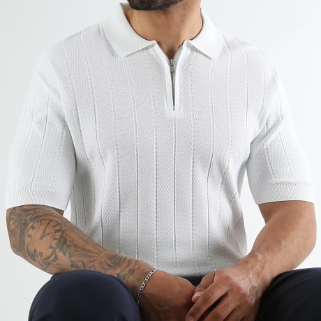 LBO - Polo Mesh Korte Mouw 0788 Wit