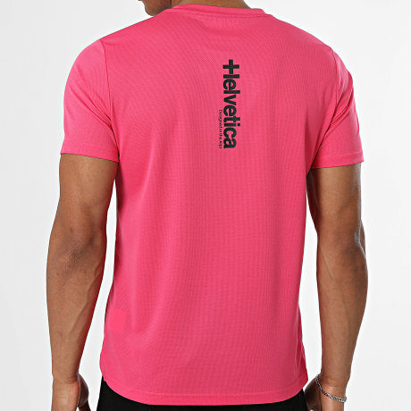 Helvetica - T-Shirt Lewis 33 Fuchsiaroze