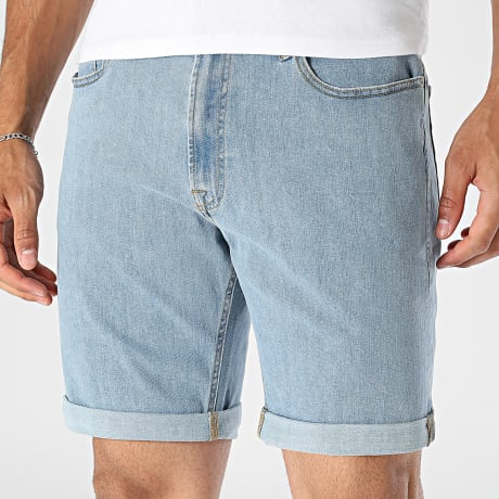 JJ Rebel - Short Jean Joe Craft Bleu Denim