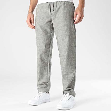 Blend - Pantalon Chino Ban Lin 20720722 Vert Kaki Chiné