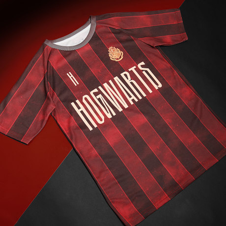Harry Potter - Camisola Collector Jersey às Riscas Harry Potter 07 Bordô